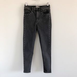 Levi’s Studded Mile High Super Skinny Jeans 28